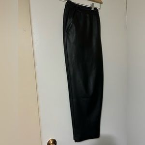 Banana Republic Faux Leather Pants, Lined Inside